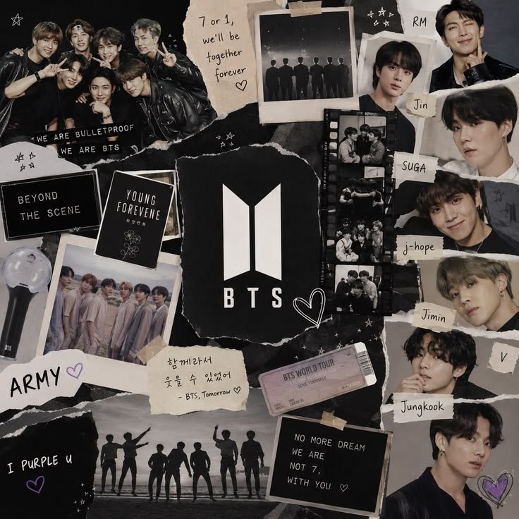 BTS collage